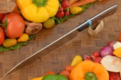 Chef's Knife (8 In.) With Ironwood - Nitro-V Stainless -Optimal Knives Store 108252 3 x