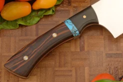 Chef's Knife (8 In.) With Ironwood - Nitro-V Stainless -Optimal Knives Store 108252 4 x