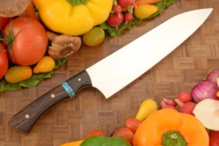 Chef's Knife (8 In.) With Ironwood - Nitro-V Stainless -Optimal Knives Store 108252 5 x