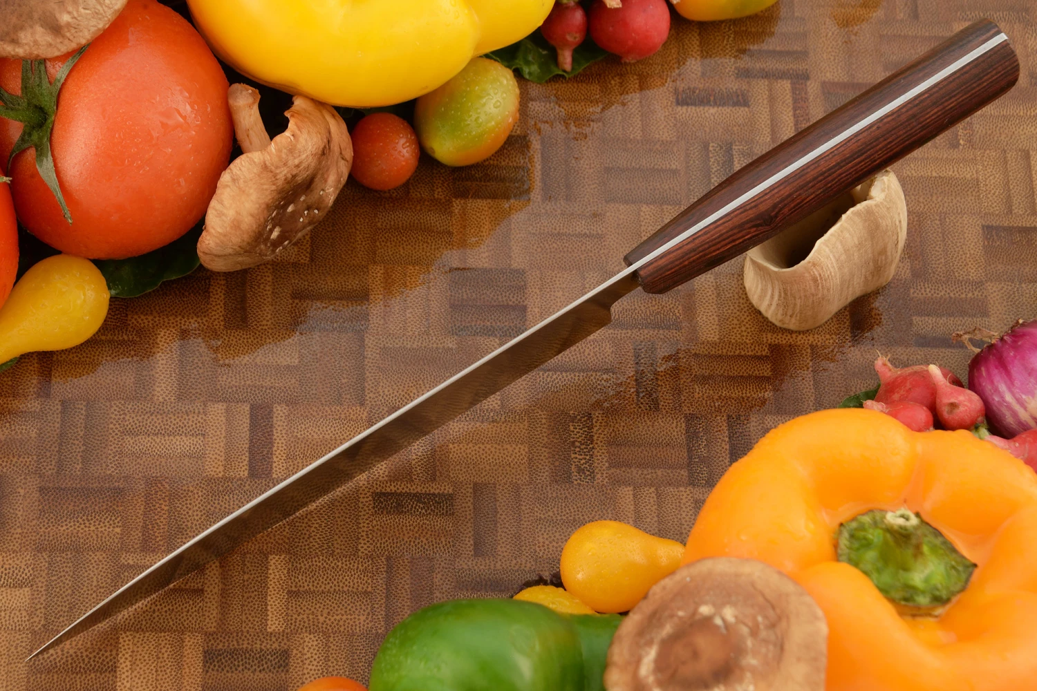 Chef's Knife (6-1/3 In.) With Kingwood - 52100 Carbon 3 Chef's Knife (6-1/3 In.) With Kingwood - 52100 Carbon - Image 3