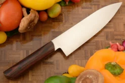 Chef's Knife (6-1/3 In.) With Kingwood - 52100 Carbon 10 Chef's Knife (6-1/3 In.) With Kingwood - 52100 Carbon -Optimal Knives Store 108295 5 x