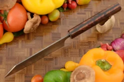 Honyaki Chef's Knife - Ko-Bunka - (5-2/3 In) With Kingwood -Optimal Knives Store 108300 4 x