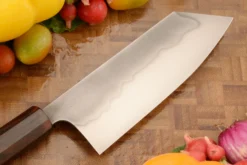 Honyaki Chef's Knife - Ko-Bunka - (5-2/3 In) With Kingwood -Optimal Knives Store 108300 6 x