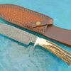 Damascus Hunter/Utility With Stag