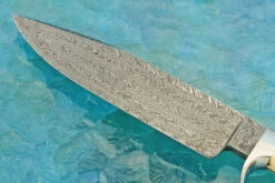 Damascus Hunter/Utility With Stag -Optimal Knives Store 108323 3 x