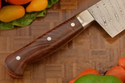 Damascus Chef's Knife With Sheoak (8-3/4 In.) 12 Damascus Chef's Knife With Sheoak (8-3/4 In.) -Optimal Knives Store 108353 5 x