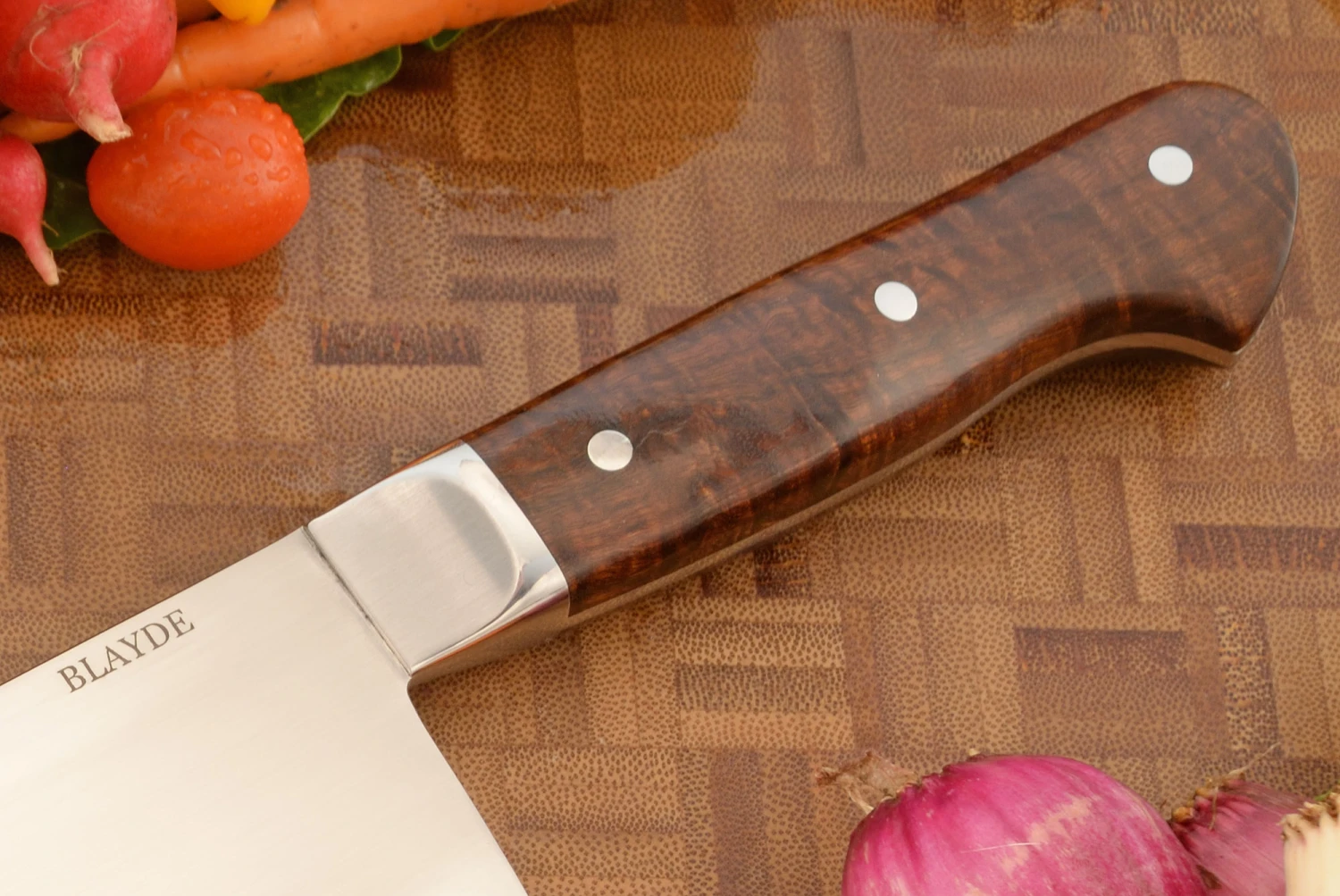 Chef's Knife - Santoku (7-1/2 In.) With Ringed Gidgee 2 Chef's Knife - Santoku (7-1/2 In.) With Ringed Gidgee - Image 2