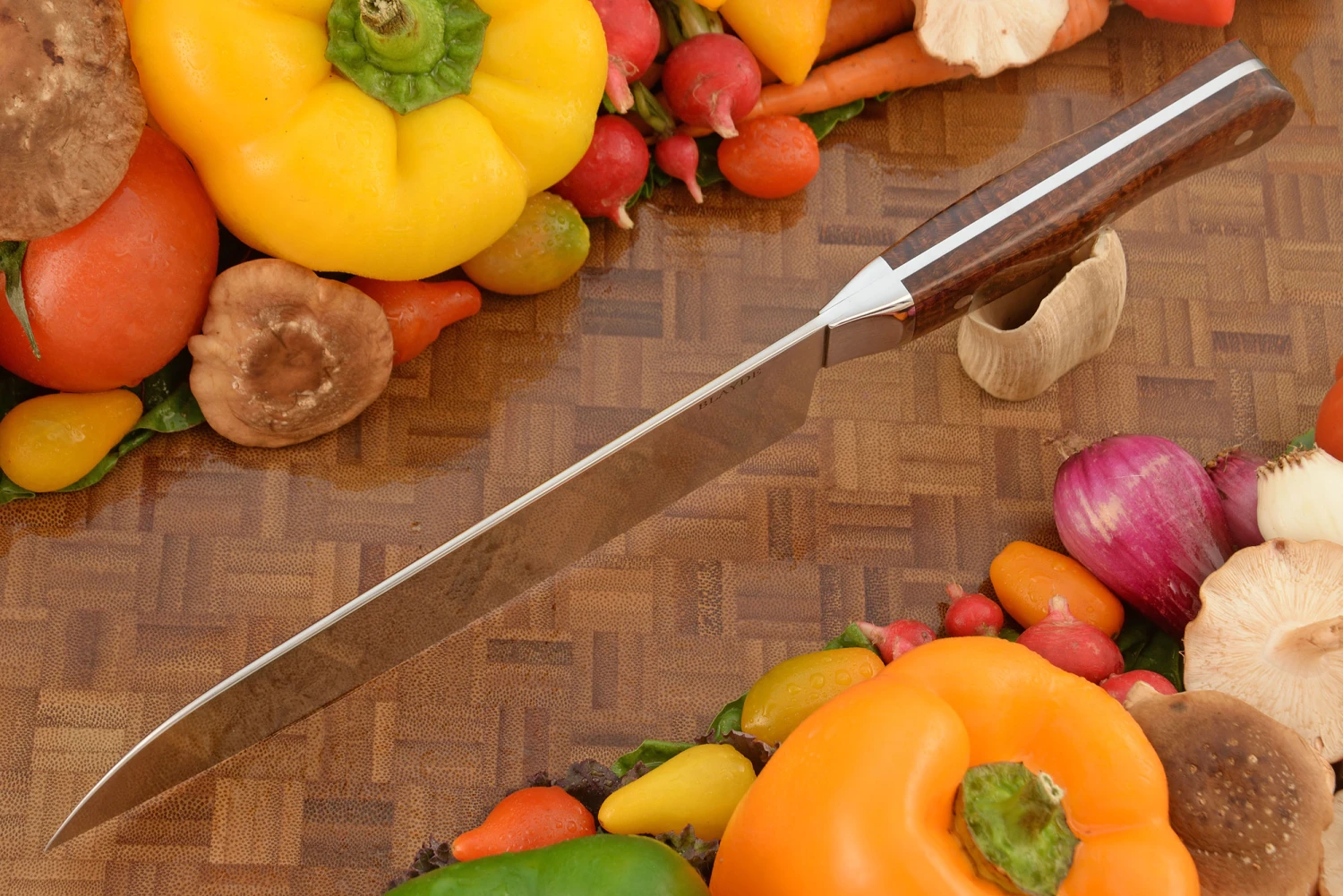 Chef's Knife - Santoku (7-1/2 In.) With Ringed Gidgee 3 Chef's Knife - Santoku (7-1/2 In.) With Ringed Gidgee - Image 3