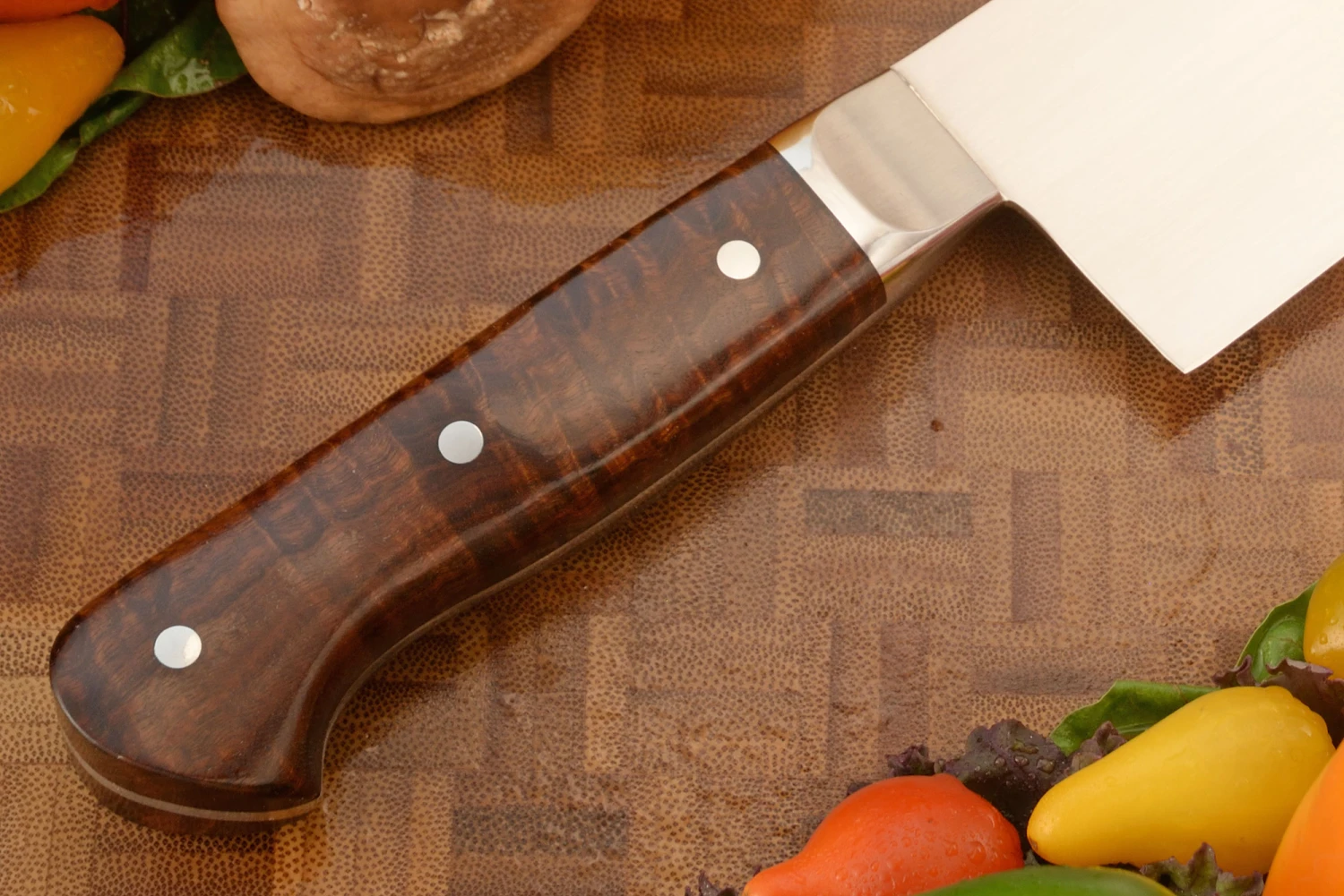 Chef's Knife - Santoku (7-1/2 In.) With Ringed Gidgee 4 Chef's Knife - Santoku (7-1/2 In.) With Ringed Gidgee - Image 4