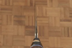 Chef's Knife (7-1/2 In.) With Ringed Gidgee And G-Carta - V-Toku2 Carbon San Mai -Optimal Knives Store 108357 8 x