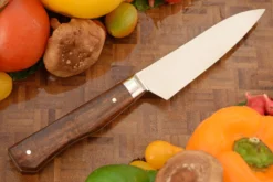 Utility Knife (4-1/2 In.) With Curly Koa - 52100 Carbon -Optimal Knives Store 108361 5 x