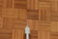 Utility Knife (4-1/2 In.) With Curly Koa - 52100 Carbon -Optimal Knives Store 108361 6 x