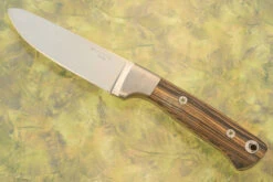 Paige's Knife With White And Black Ebony