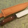 Forged Clip Point Hunter With Curly Maple