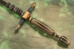 Damascus Stiletto 11 Damascus Stiletto -Optimal Knives Store 108400 4 x