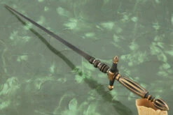 Damascus Stiletto 12 Damascus Stiletto -Optimal Knives Store 108400 5 x