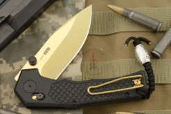 Willumsen-Copenhagen Zero 7 AXIS Lock Folder - Black -Optimal Knives Store 108426 4 x