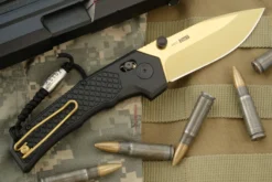 Willumsen-Copenhagen Zero 7 AXIS Lock Folder - Black -Optimal Knives Store 108426 5 x