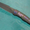 Boudicca Front Flipper "Angel's Finger" With Black Timascus - RWL-34 (Ceramic IKBS)