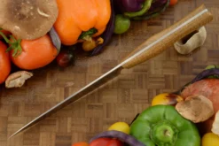 Chef's Knife (6-1/4 In.) With Curly Koa -Optimal Knives Store 108446 3 x