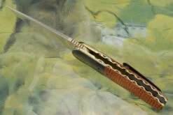 L48 Flipper With Thunderstorm Kevlar And Zirconium (Ceramic IKBS) - M390 -Optimal Knives Store 108448 3 x