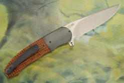 L48 Flipper With Thunderstorm Kevlar And Zirconium (Ceramic IKBS) - M390 -Optimal Knives Store 108448 5 x