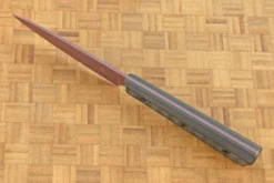 Steak Knives (Set Of 4) With Black G-10 - Burgundy -Optimal Knives Store 108474 3 x