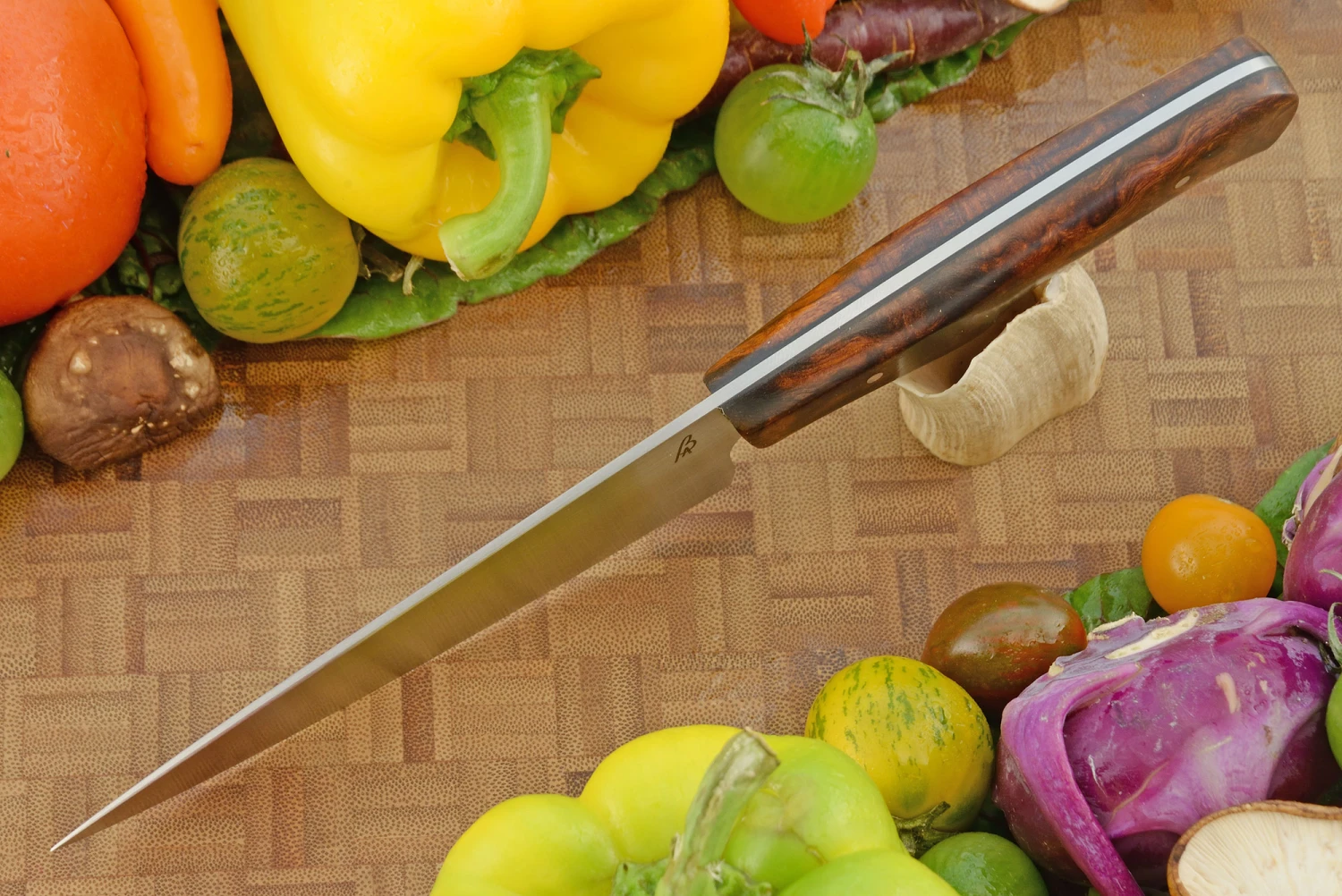 Chef's Knife (5-1/2") With Ironwood - AEB-L Stainless 3 Chef's Knife (5-1/2") With Ironwood - AEB-L Stainless - Image 3