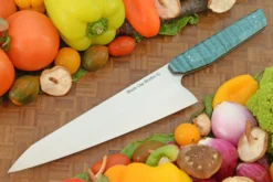 Chef's Knife (8 In.) With Curly Maple - AEB-L