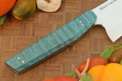 Chef's Knife (8 In.) With Curly Maple - AEB-L -Optimal Knives Store 108481 4 x