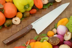 Chef's Knife (8 In.) With Leopardwood - AEB-L -Optimal Knives Store 108482 5 x