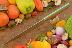 Chef's Knife (8 In.) With Micarta - AEB-L -Optimal Knives Store 108483 3 x