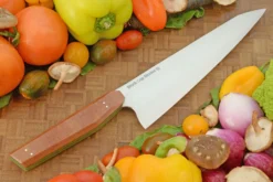Chef's Knife (8 In.) With Micarta - AEB-L -Optimal Knives Store 108483 5 x
