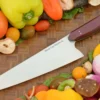 Chef's Knife (8 In.) With Purple Richlite - AEB-L