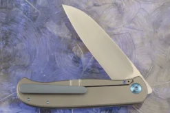 Atlas SFL Framelock Front Flipper With Blue Dark Matter FatCarbon Inlay - Elmax - LEFT HANDED 8 Atlas SFL Framelock Front Flipper With Blue Dark Matter FatCarbon Inlay - Elmax - LEFT HANDED -Optimal Knives Store 108506 4 x