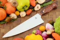 Chef's Knife (8-3/4 In.) With Red Maple Burl