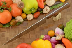 Chef's Knife (8-3/4 In.) With Ironwood -Optimal Knives Store 108521 3 x