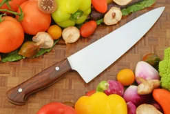 Chef's Knife (8-3/4 In.) With Ironwood -Optimal Knives Store 108521 5 x