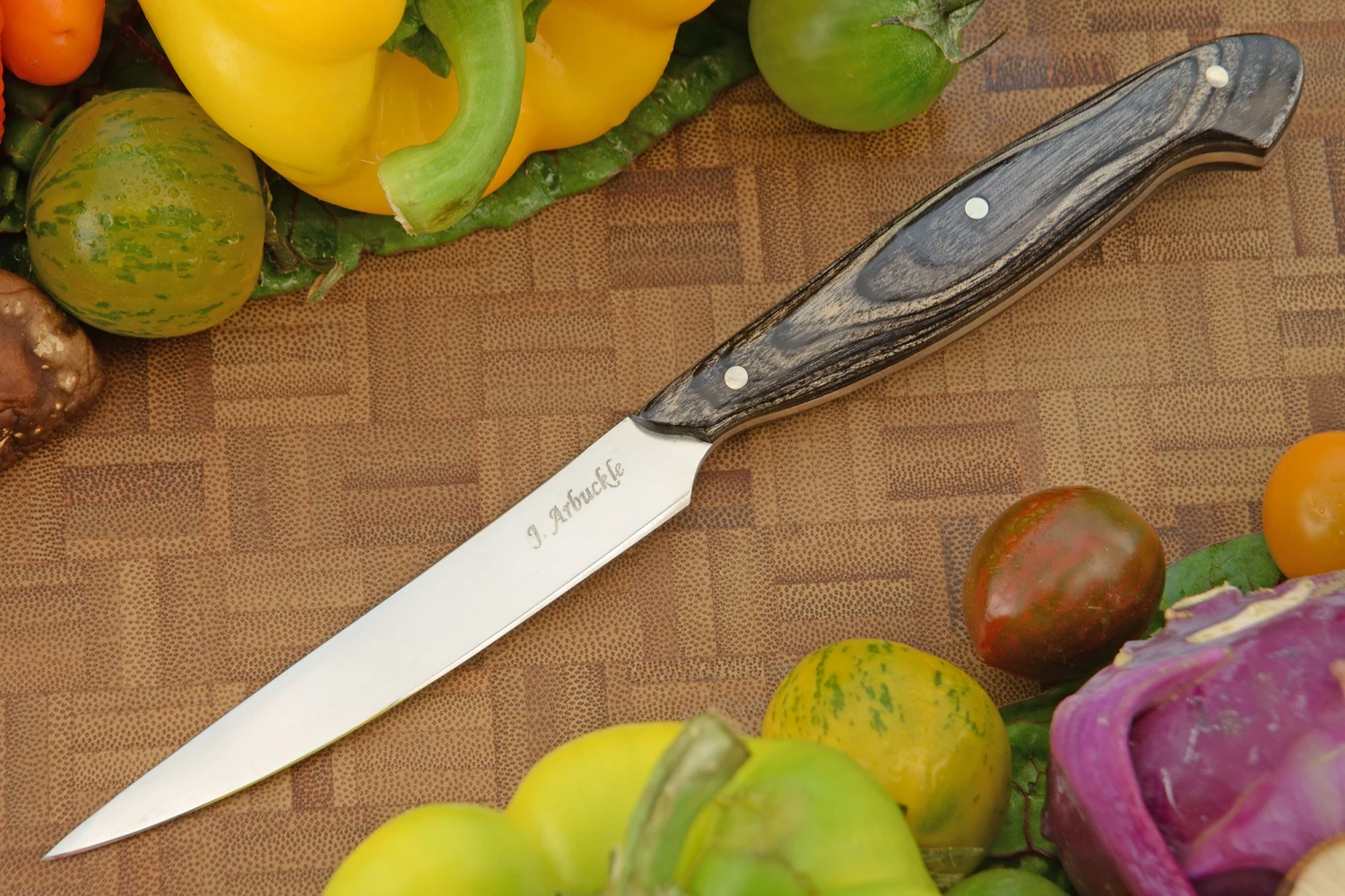 Paring Knife (4 In.) With Charcoal Dymalux 1 Paring Knife (4 In.) With Charcoal Dymalux