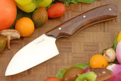 Petit Santoku (3-1/4 In) With Honduran Rosewood