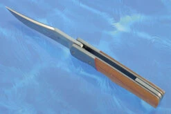 Model 3.3 Flipper With Linen Micarta And Titanium (IKBS) - CTS-XHP -Optimal Knives Store 108556 3 x