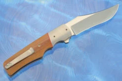 Model 3.3 Flipper With Linen Micarta And Titanium (IKBS) - CTS-XHP -Optimal Knives Store 108556 5 x