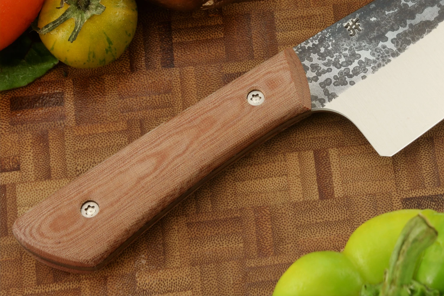 Chef's Knife With Vintage Micarta (7-3/4 In) 2 Chef's Knife With Vintage Micarta (7-3/4 In) - Image 2