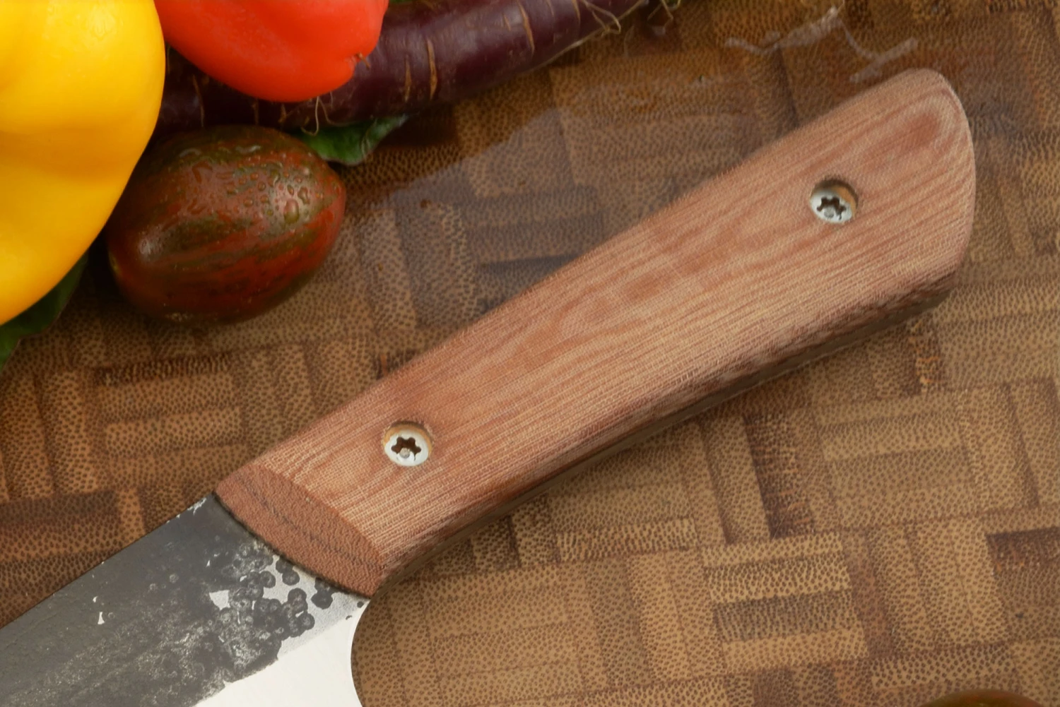 Chef's Knife With Vintage Micarta (7-3/4 In) 4 Chef's Knife With Vintage Micarta (7-3/4 In) - Image 4