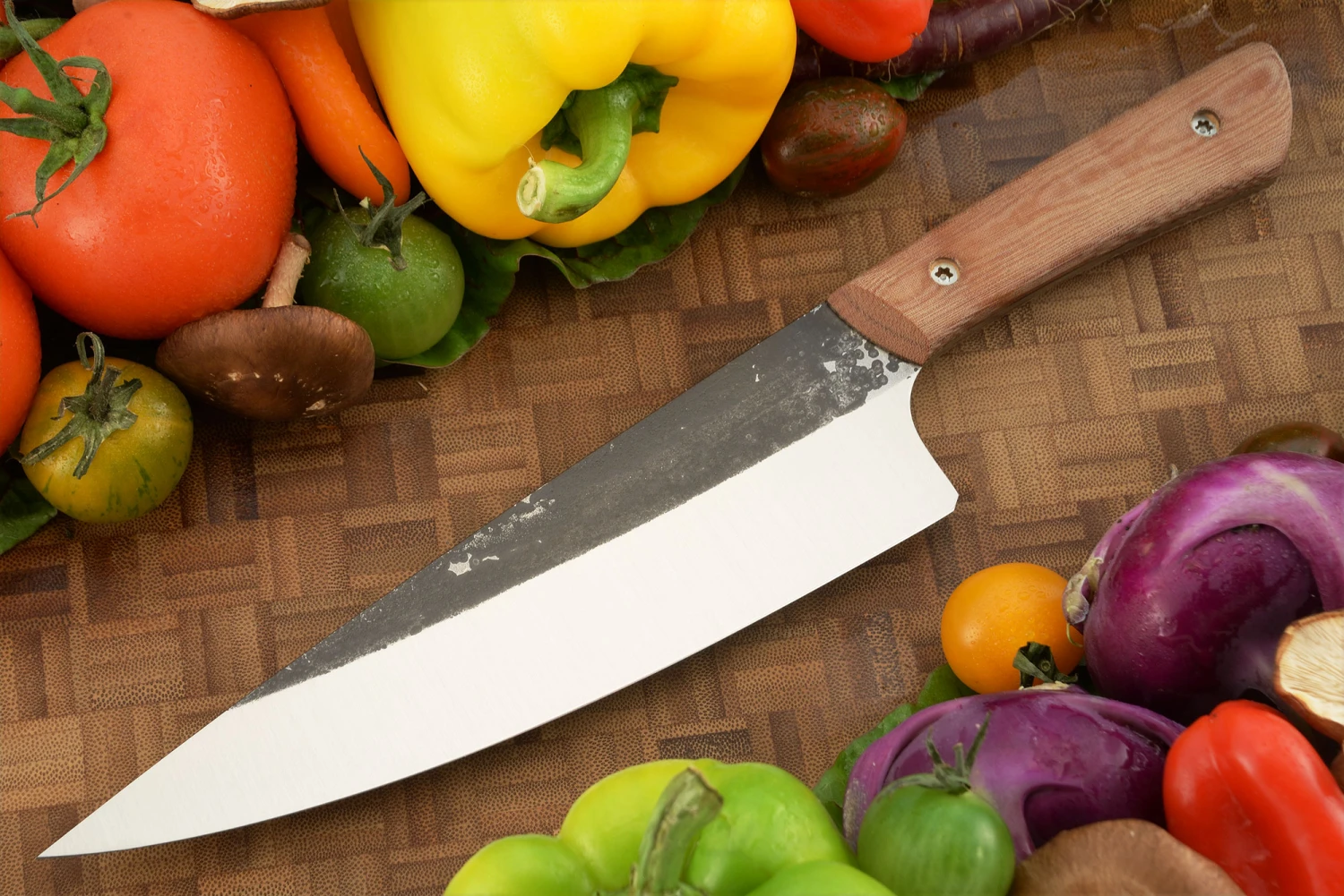 Chef's Knife With Vintage Micarta (7-3/4 In) 5 Chef's Knife With Vintage Micarta (7-3/4 In) - Image 5