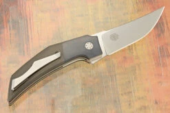 Empire Flipper With Unidirectional Carbon Fiber And Titanium - RWL-34 -Optimal Knives Store 108629 5 x