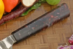 Forged Chef's Knife - Santoku (7-1/8 In.) With Huberite -Optimal Knives Store 108639 5 x
