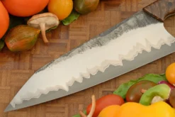 San Mai Chef's Knife With Spalted Mango (8 In.) -Optimal Knives Store 108646 6 x