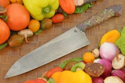 Chef's Knife (8 In.) With Black Ash Burl