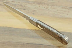 Drop Point Lock Back With Antique Micarta 7 Drop Point Lock Back With Antique Micarta -Optimal Knives Store 108718 3 x